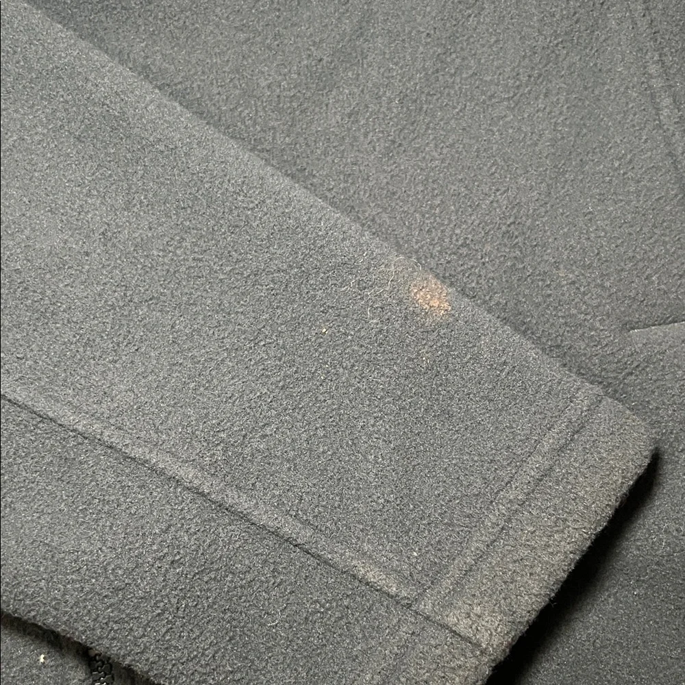 The North Face Navy and White Fleece Jacket